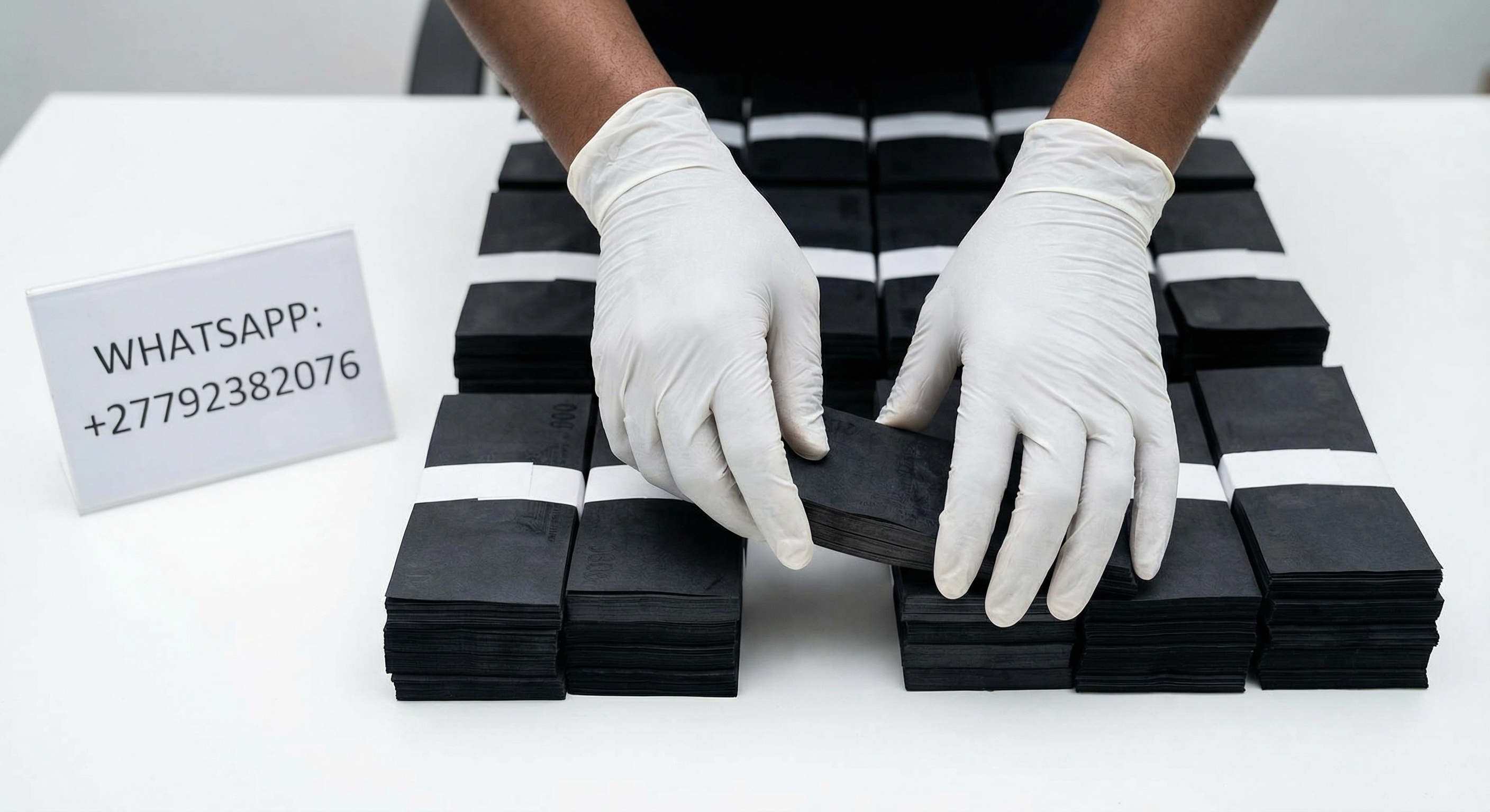 Limpeza de dólares pretos